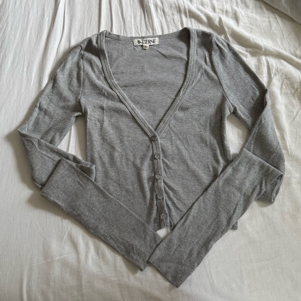 Eterne Cropped Cardigan